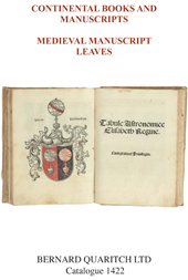 1422 - Continental Books and Manuscripts 