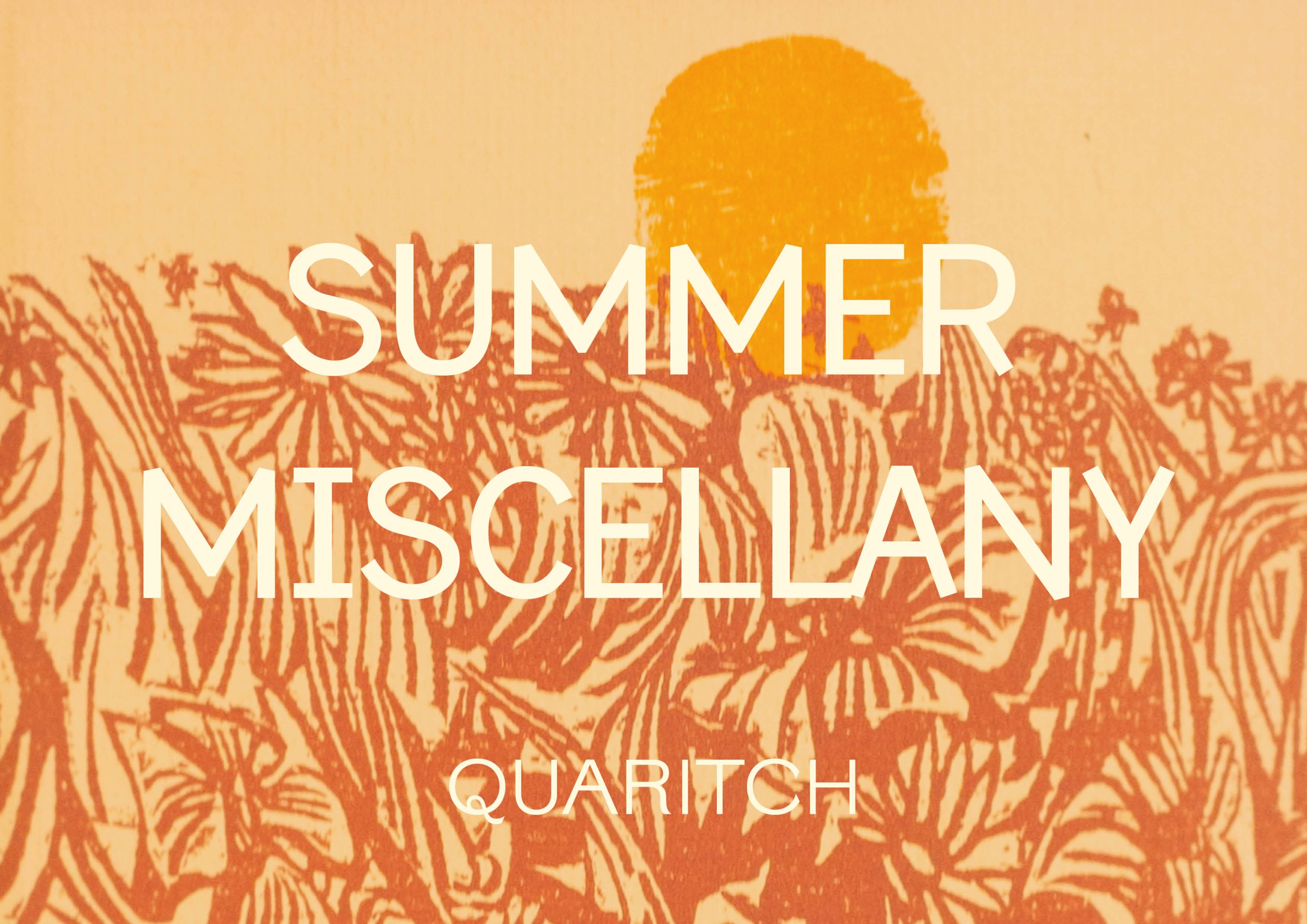 Summer Miscellany 2026
