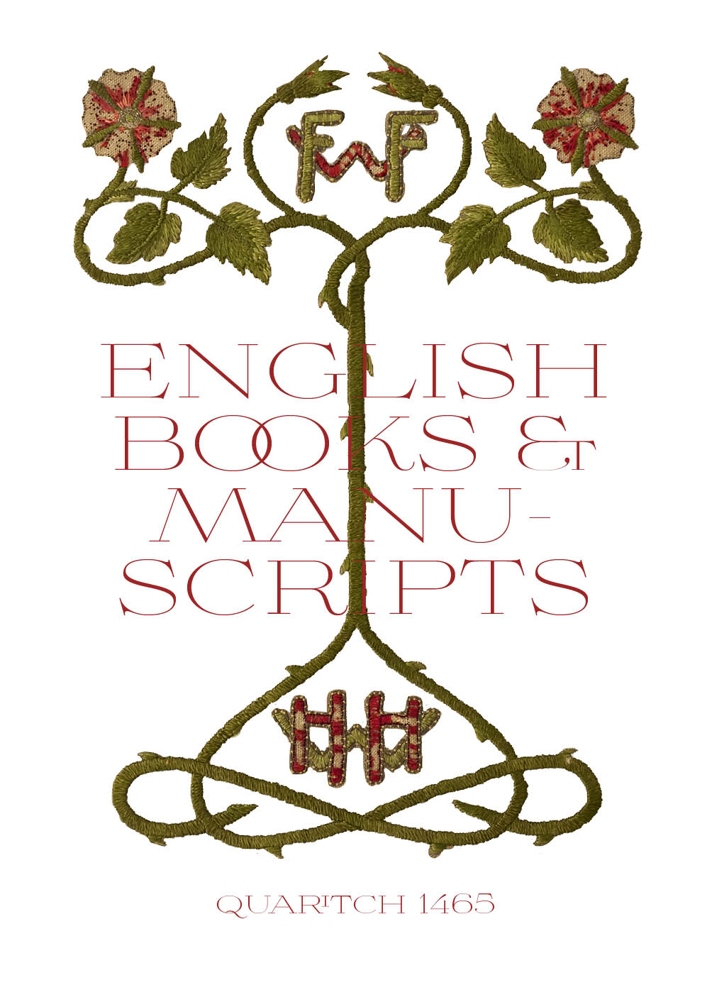 1465 - English Books and Manuscripts